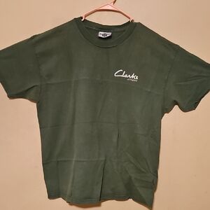 Clarks Signature Green Short-Sleeve Logo Tee